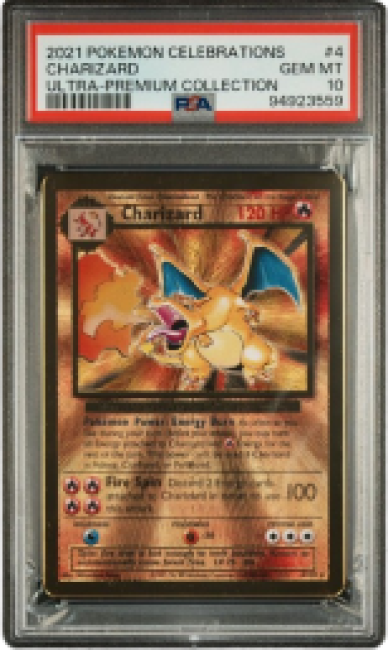 Charizard PSA 10 - 2021 Pokemon Celebrations Ultra-Premium Collection #4