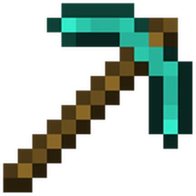 Minecraft Diamond Pickaxe
