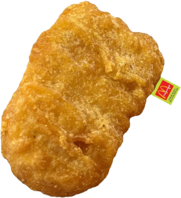 Travis Scott x McDonalds Chicken Nugget Body Pillow