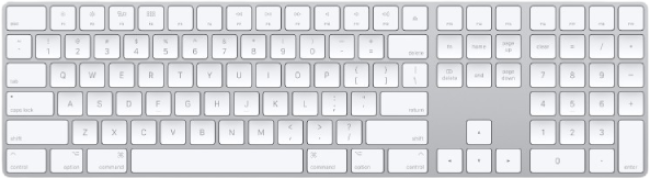 Apple Magic Keyboard with Numeric Keypad