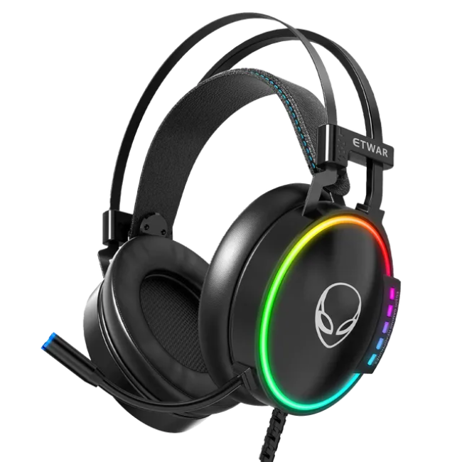 ETWAR USB Gaming Headset