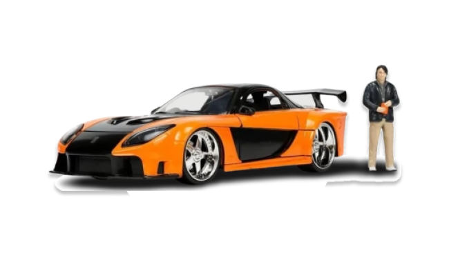 1995 Mazda RX-7 Widebody Car With Han