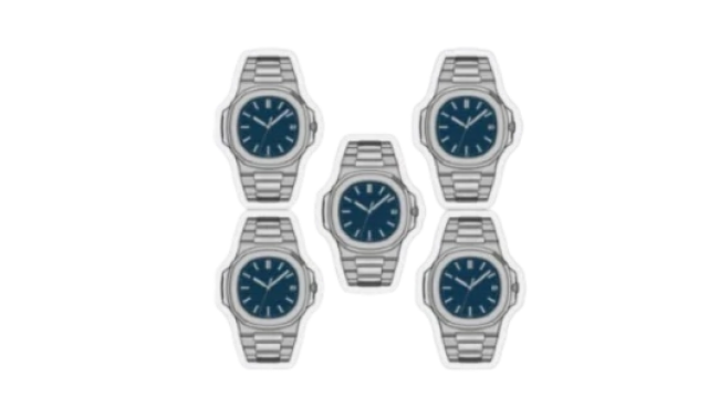 Patek 5 Watches Sticker