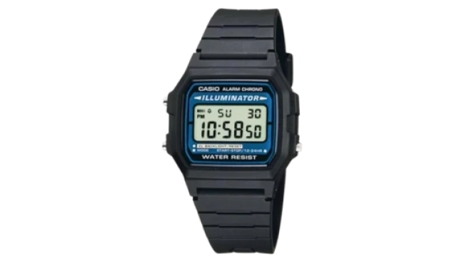 CASIO Illuminator F-105W-1AWYEF