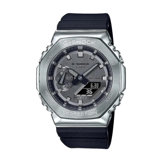 G-Shock Metal Cover Black