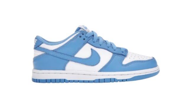 Dunk Low UNC 2021 (GS) - University Blue/White
