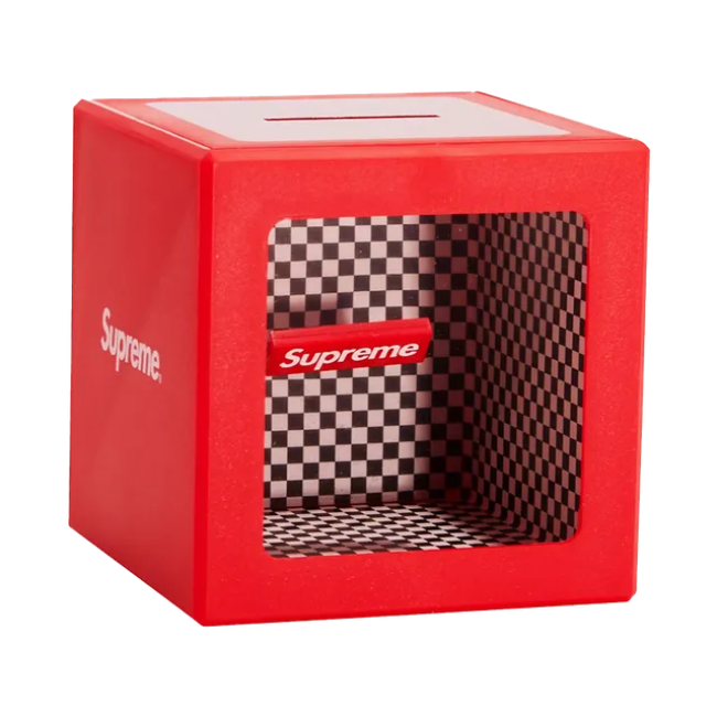 Supreme Illusion Coin Bank Red