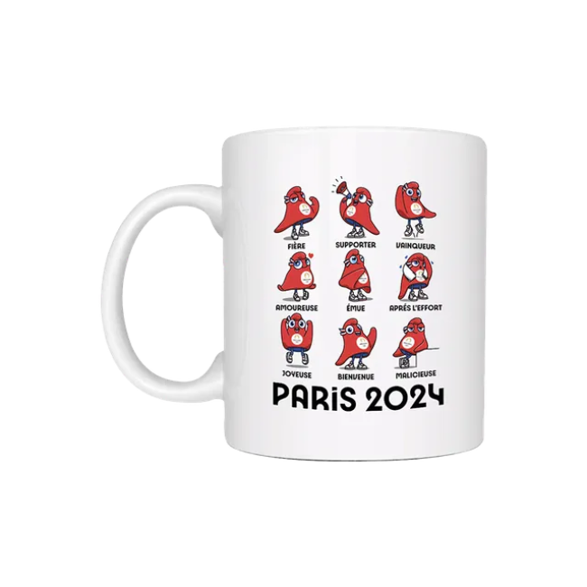 Paris 2024 Olympics Mascot Mug