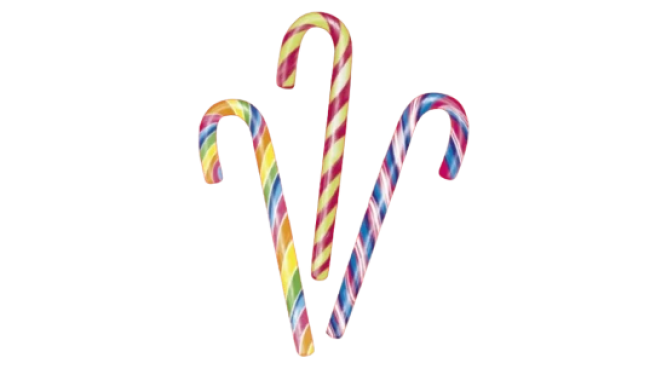 Candy Canes Barley Sugar - Multicolor (28g)