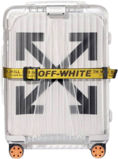 OFF-WHITE Rimowa See Through 36L Case White