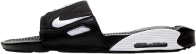Nike Air Max 90 Slide Black White